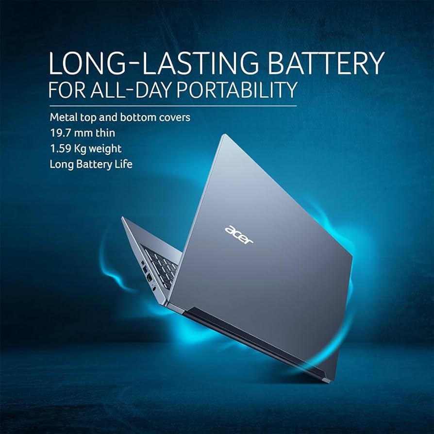 Acer Aspire Lite Ryzen 3 Laptop | 8GB RAM, 256GB SSD, FHD IPS Displ