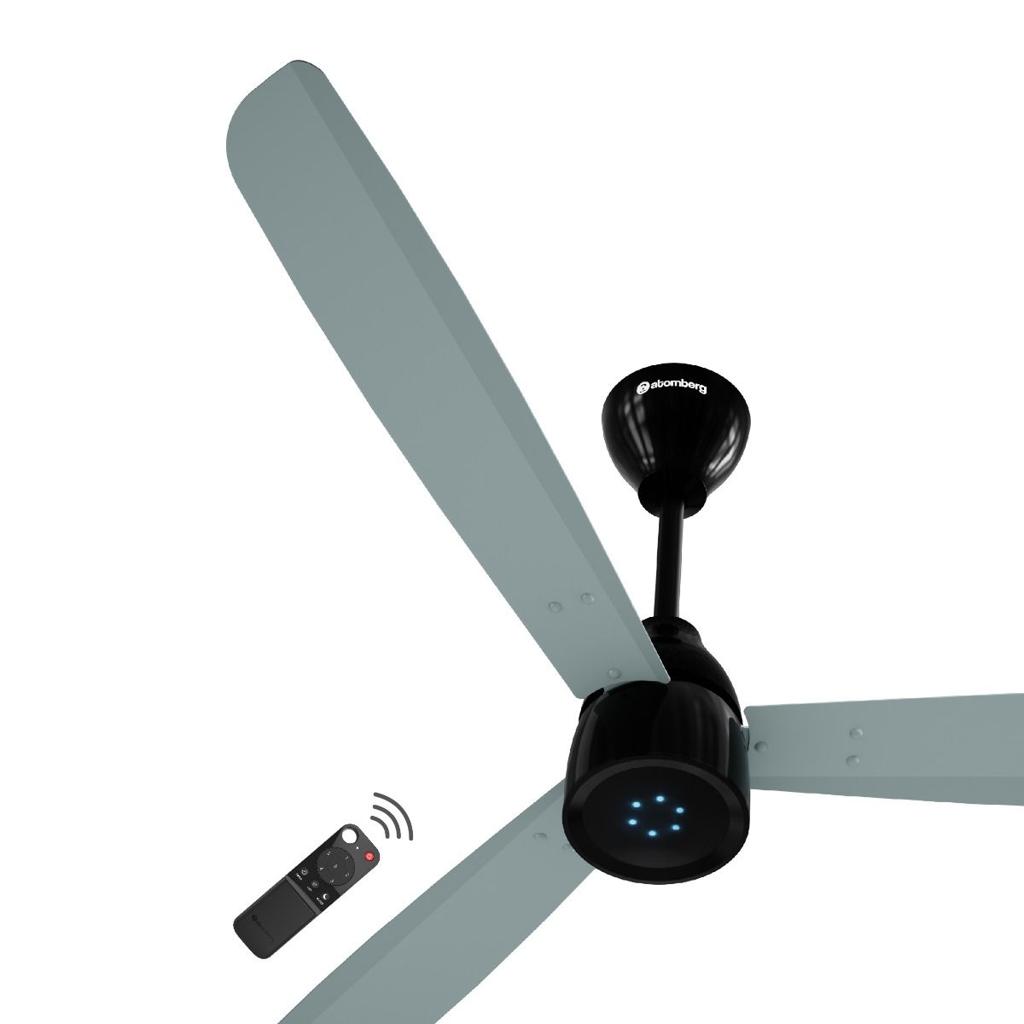 Atomberg Renesa Enzel 1200mm BLDC Ceiling Fan with Remote – 5 Star Energy Saving Fan | Low Noise | Misty Teal